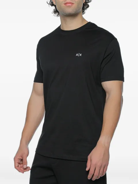Armani Exchange logo-print cotton T-shirt