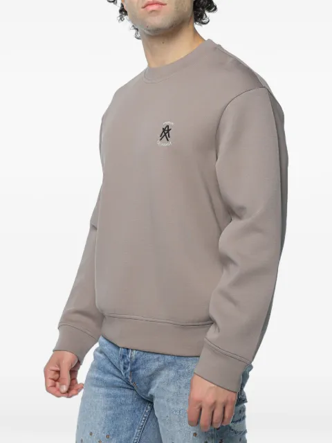 Armani Exchange logo-embroidered sweatshirt