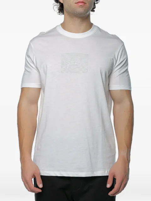Armani Exchange logo-embossed T-shirt