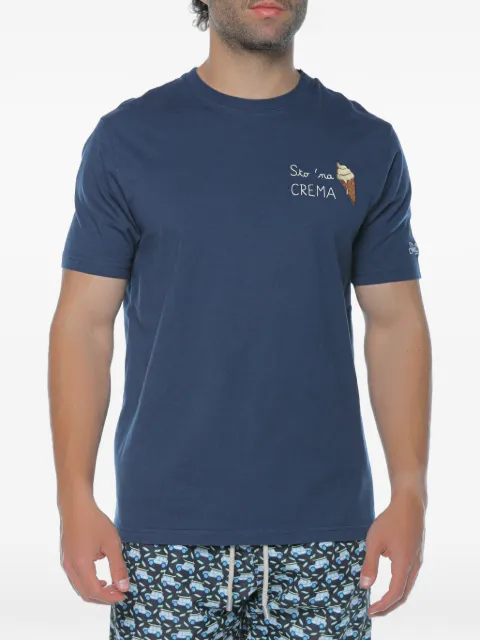 MC2 Saint Barth Portofino embroidered T-shirt