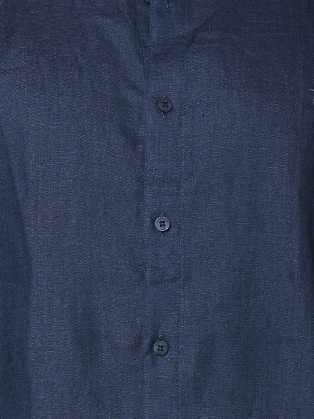 Trussardi stand-up collar shirt Blauw