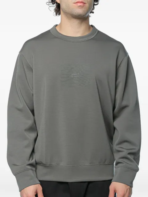 Armani Exchange logo-print sweatshirt