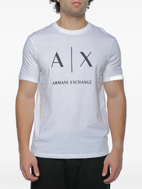 Armani Exchange logo-print T-shirt
