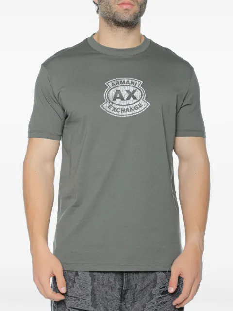 Armani Exchange logo-print T-shirt