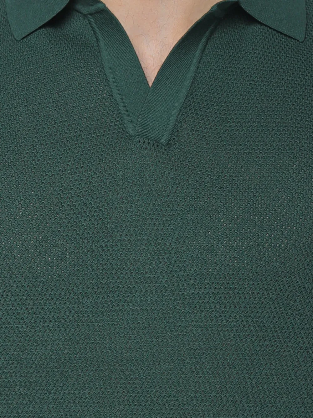 MC2 Saint Barth Sloan T-shirt met mesh Groen