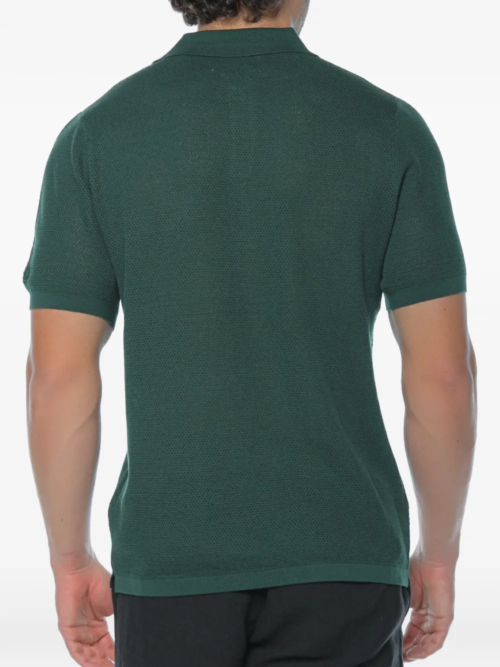 MC2 Saint Barth Sloan T-shirt met mesh Groen