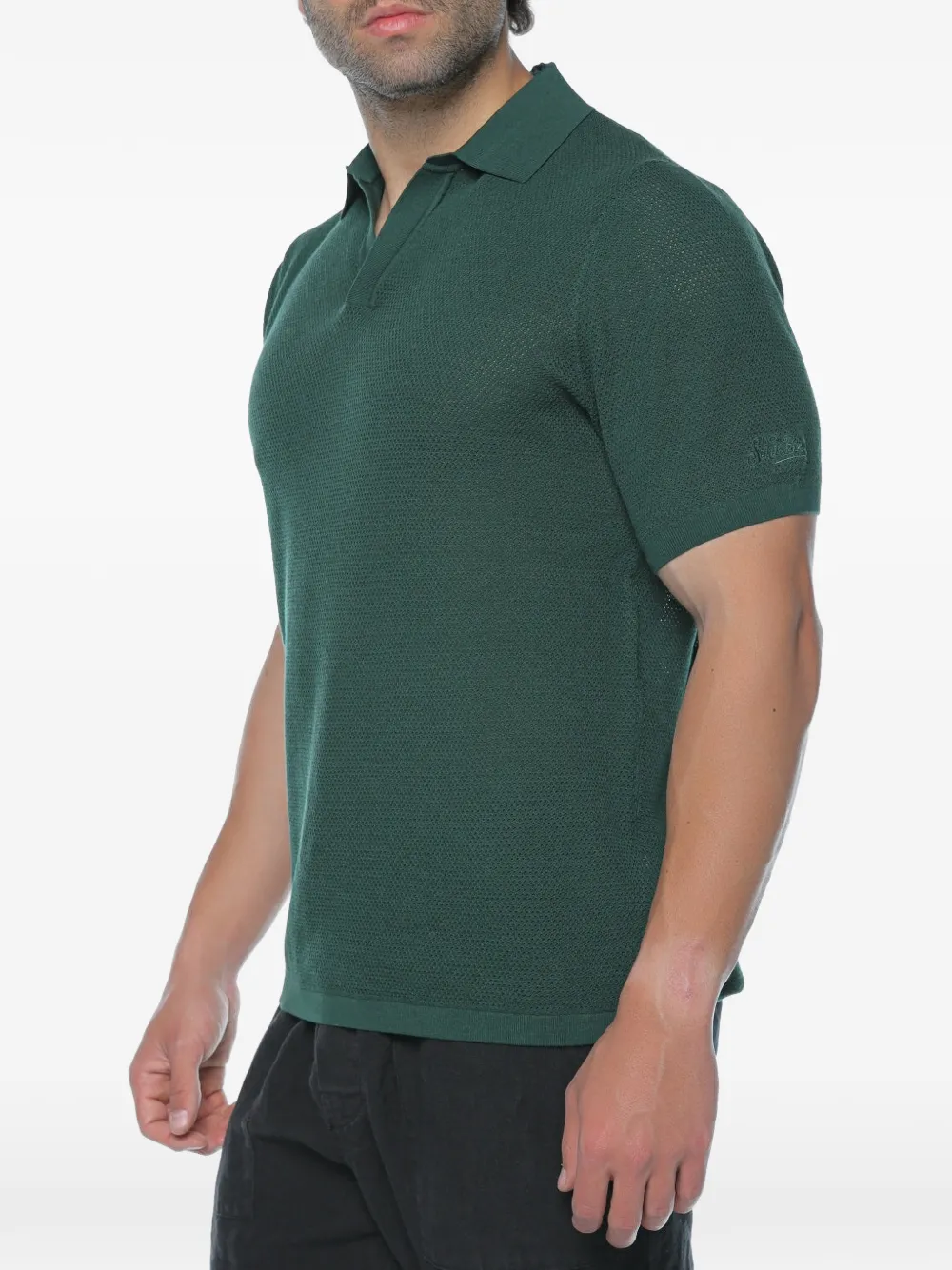 MC2 Saint Barth Sloan T-shirt met mesh Groen