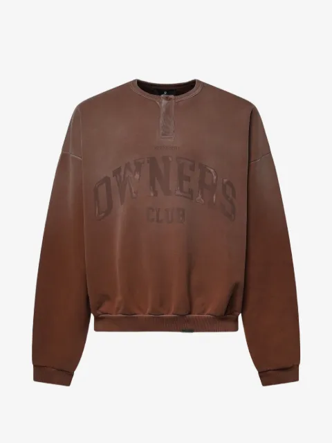 Represent Owners Club logo-print sweater
