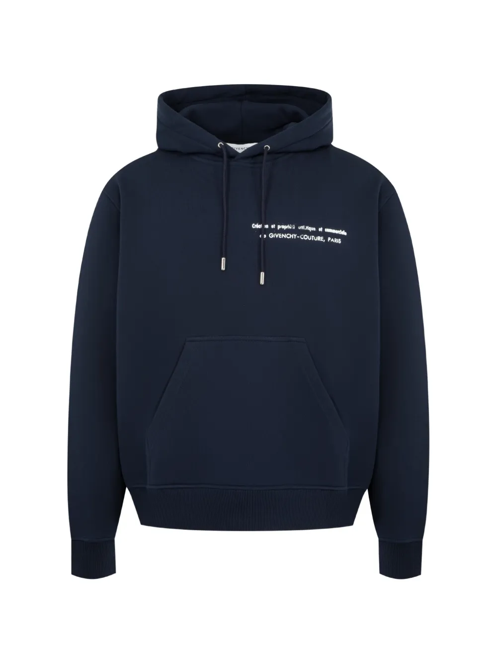 Givenchy Archives-print hoodie - Blau