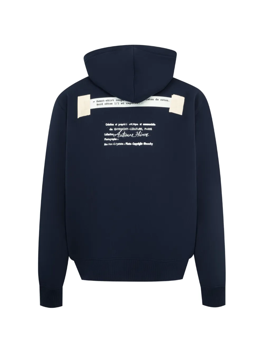 Givenchy Hoodie met Archives-print Blauw