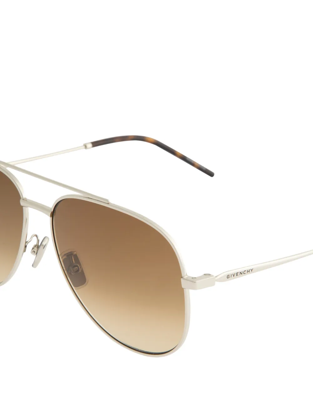 Givenchy Eyewear City zonnebril met piloten montuur Zilver