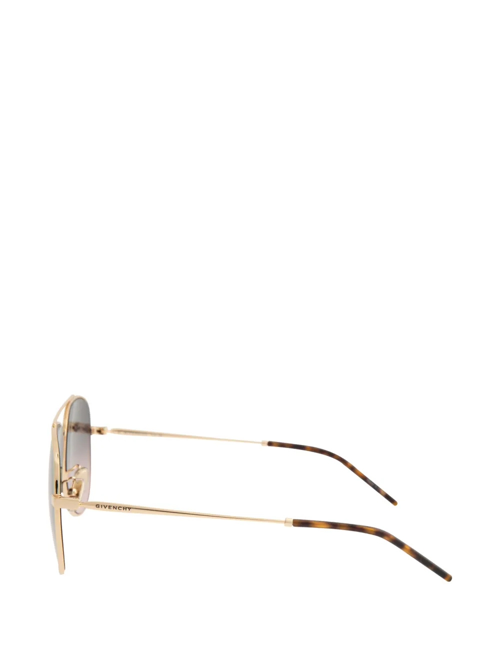 Givenchy Eyewear City zonnebril met piloten montuur Goud