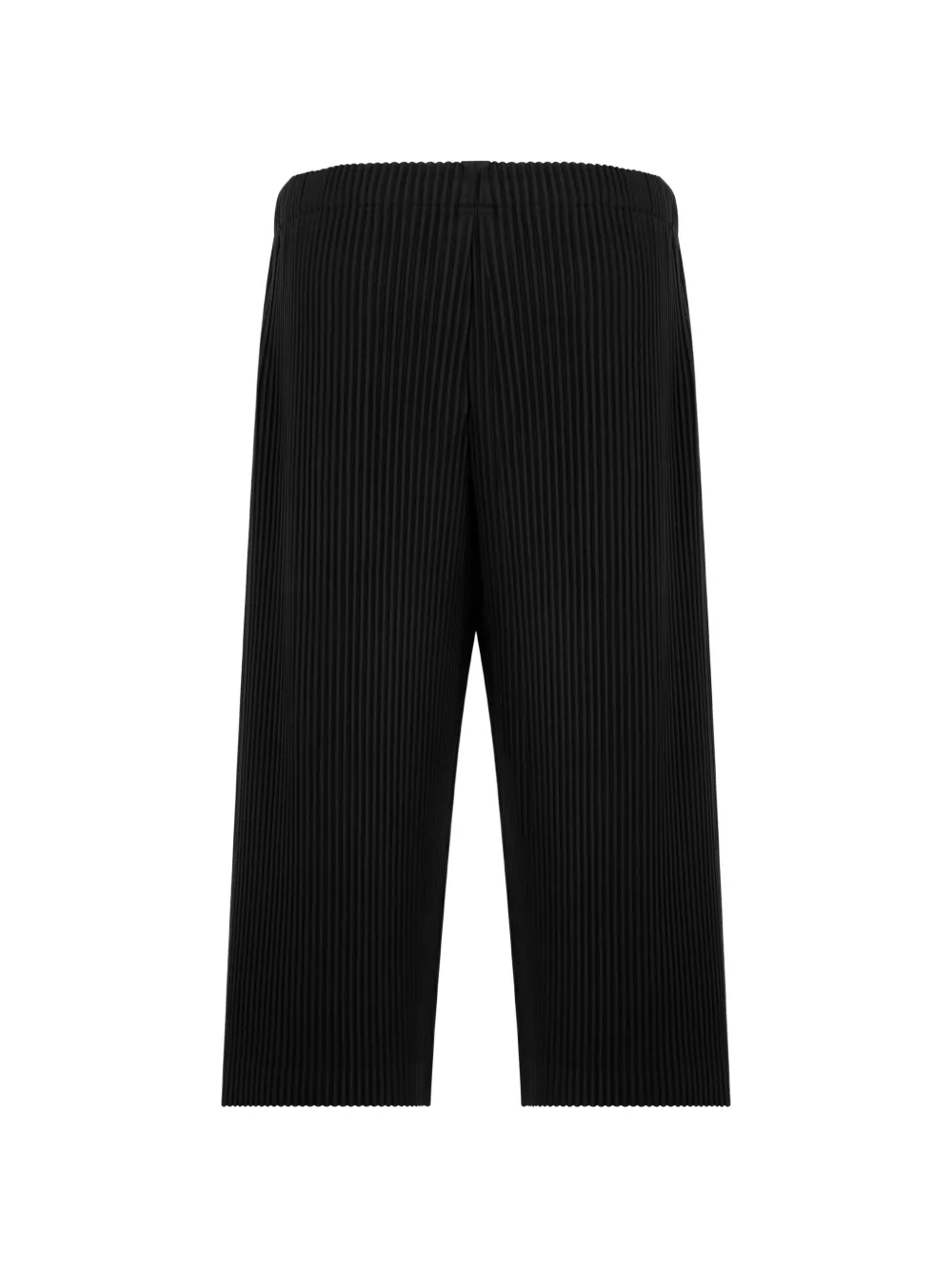 Issey Miyake Broek met plooien Zwart