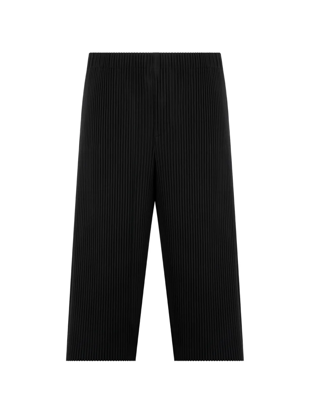 Issey Miyake Pantaloni con pieghe - Nero