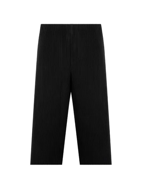 Issey Miyake bukser med plisseret design