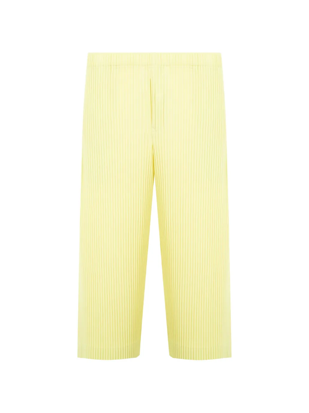 Issey Miyake Pantaloni plissé - Giallo