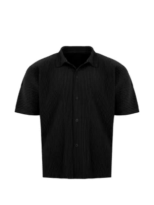 Homme Plissé Issey Miyake ショートスリーブ シャツ | ブラック