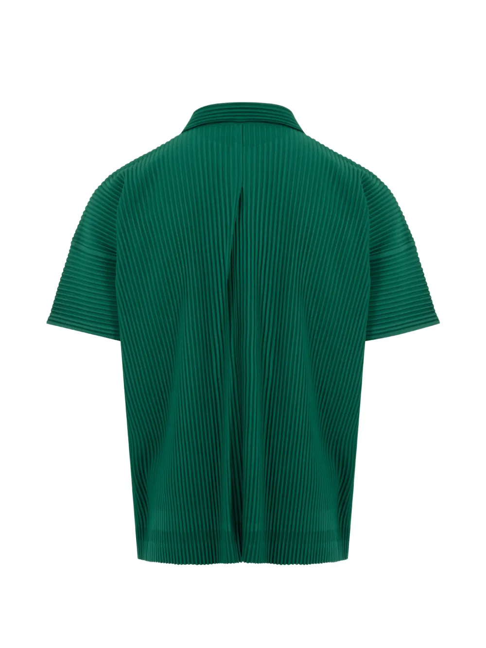 Homme Plissé Issey Miyake Gestreept overhemd Groen