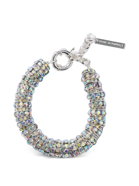 Pearl Octopuss. Y Fat Diamond crystal-embellished bracelet