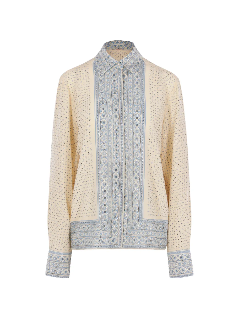 Ermanno Scervino Camicia con stampa geometrica - Toni neutri