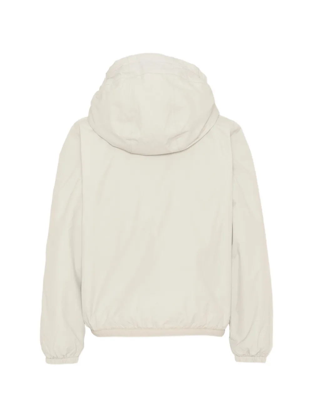 K Way Kids Claude jack met logopatch en capuchon Beige