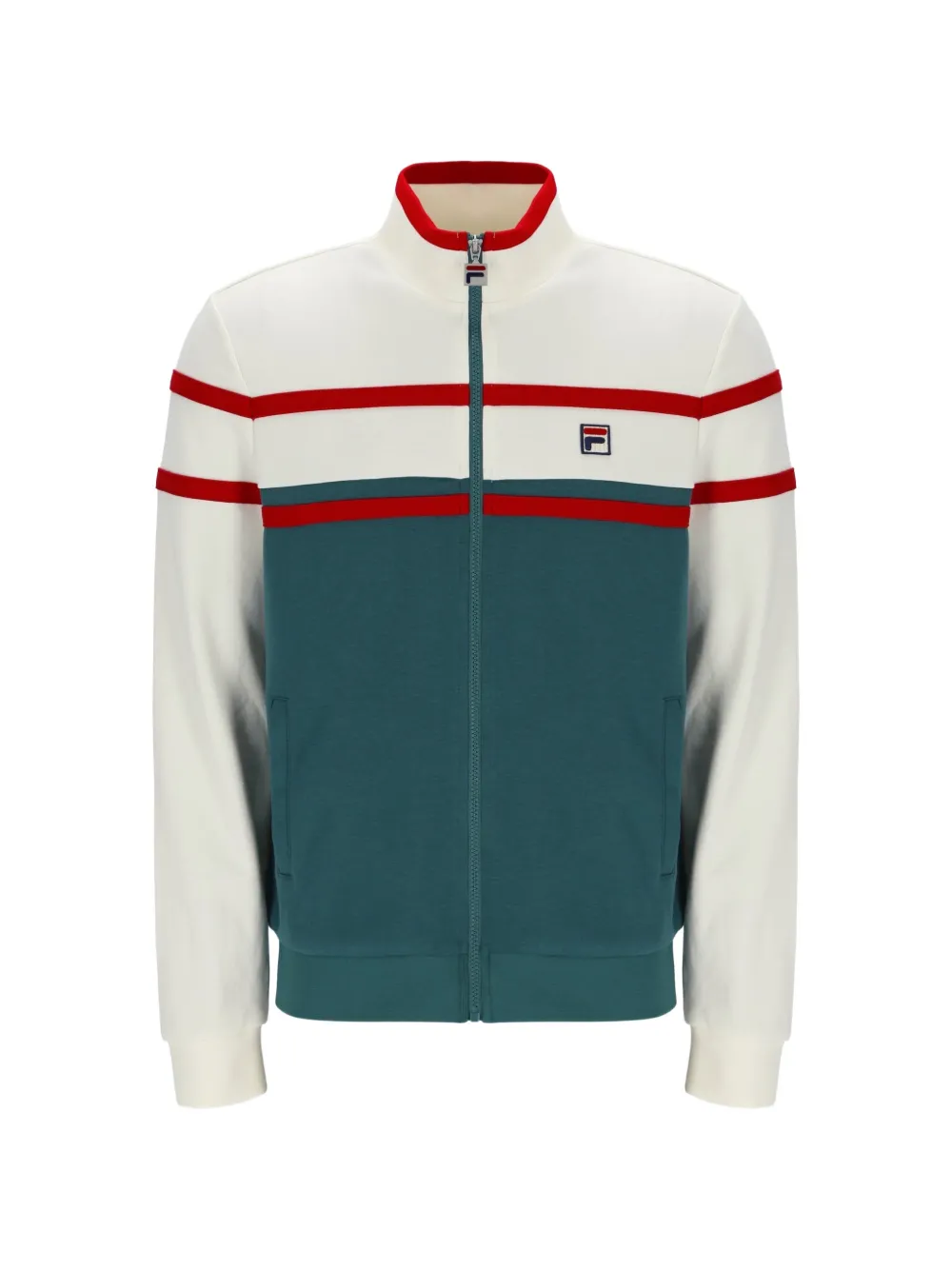 Fila Giovanni Sweatshirt mit Einsatz - Grün