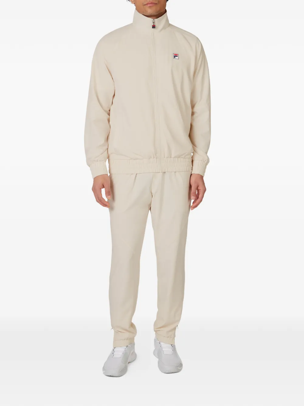 Fila Tennis Woven Court sweater met rits Beige