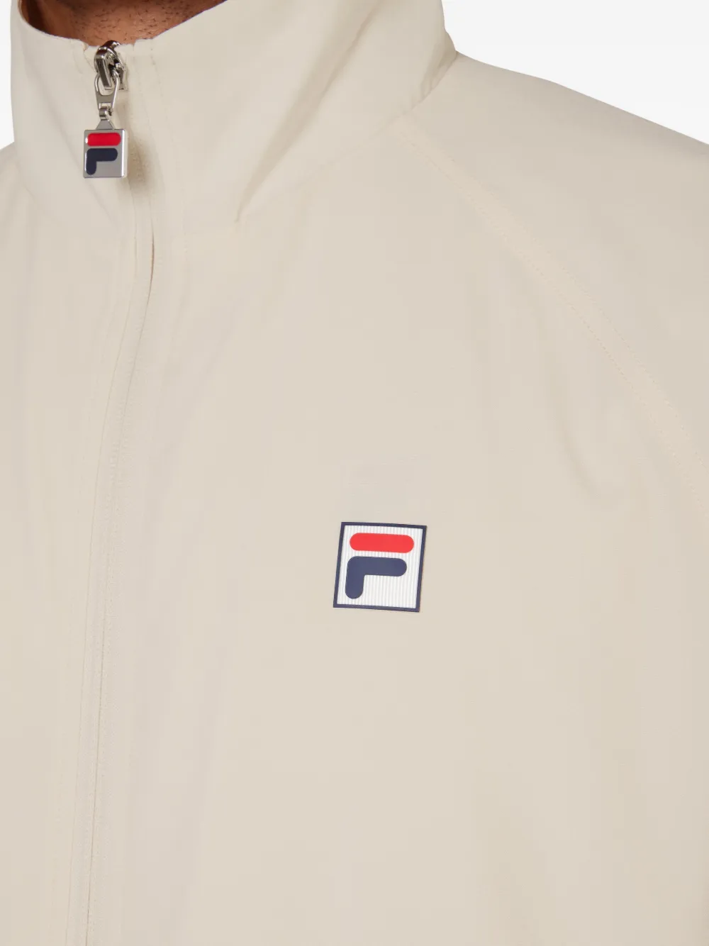 Fila Tennis Woven Court sweater met rits Beige