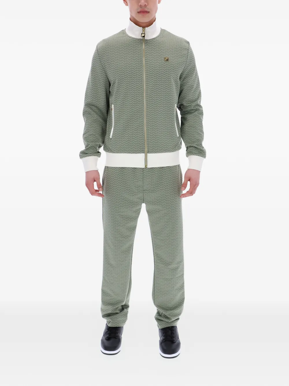 Fila Sweater met print Groen