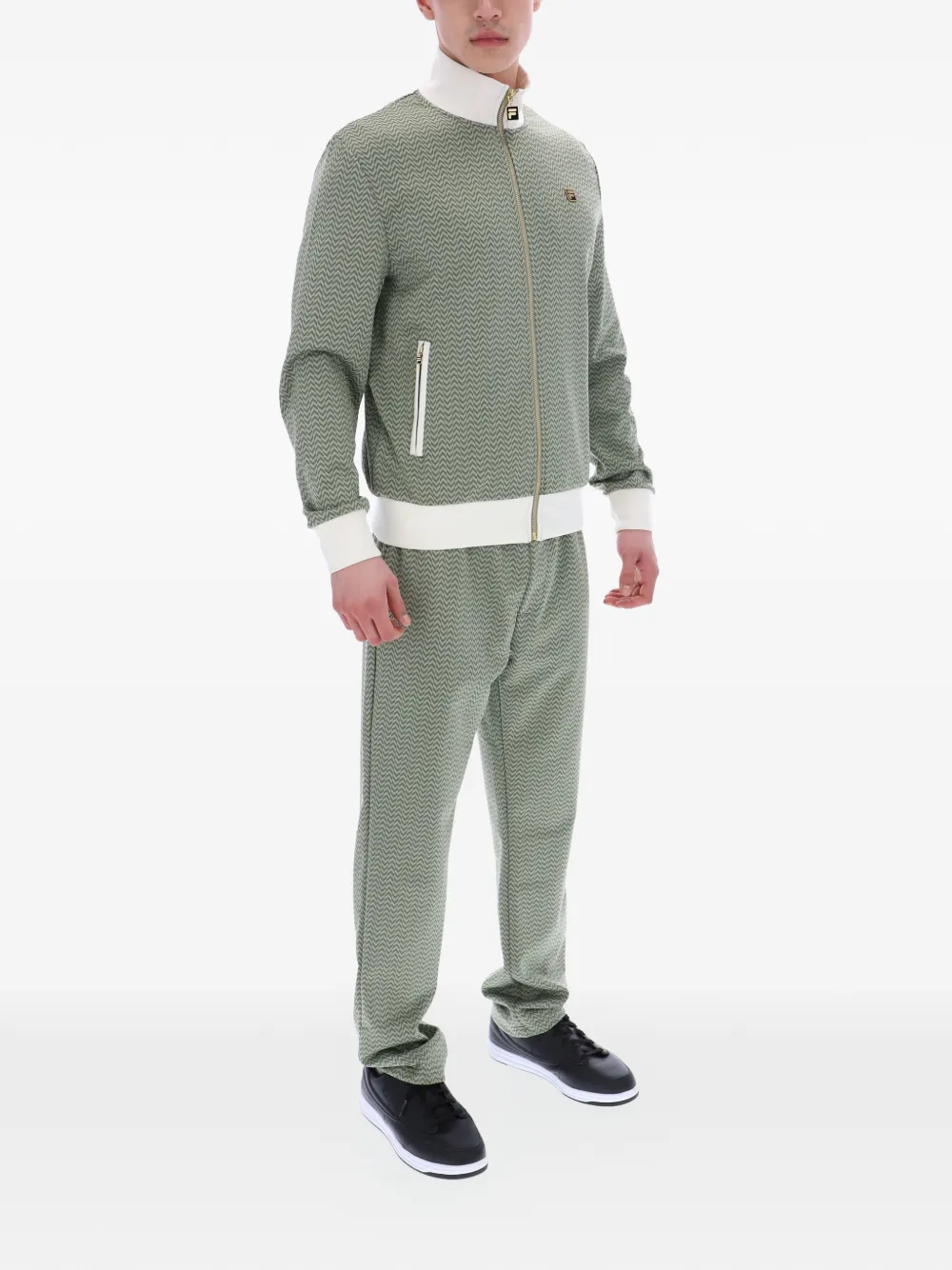 Fila Sweater met print Groen