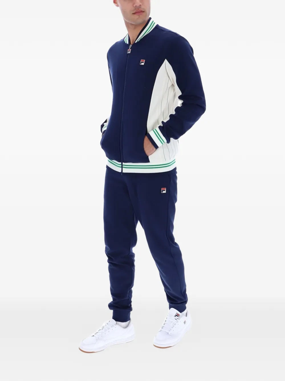Fila Settanta honkbal sweater Blauw