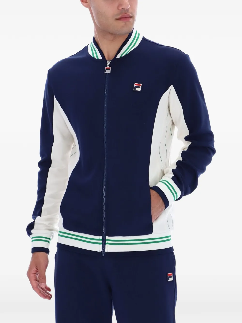 Fila Settanta honkbal sweater Blauw
