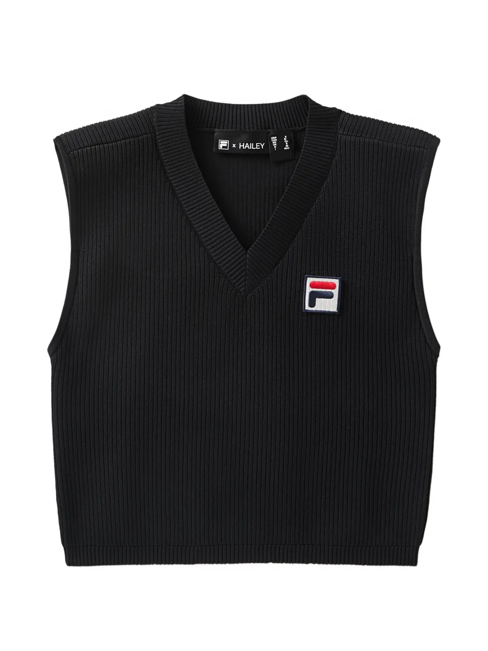 Fila X Hailey Canotta con scollo a V - Nero