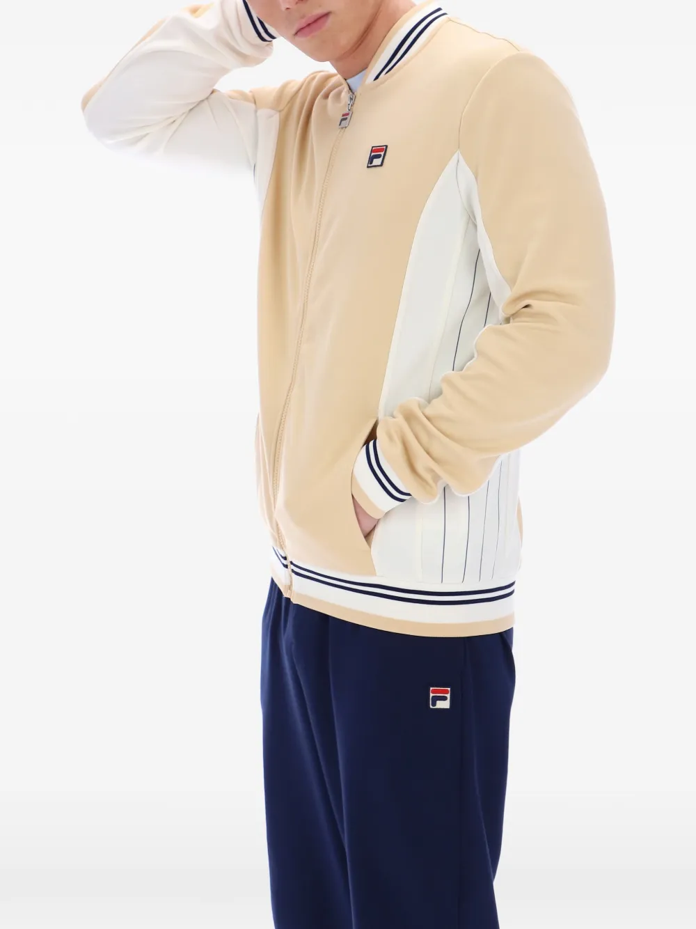 Fila Sweater met print Beige