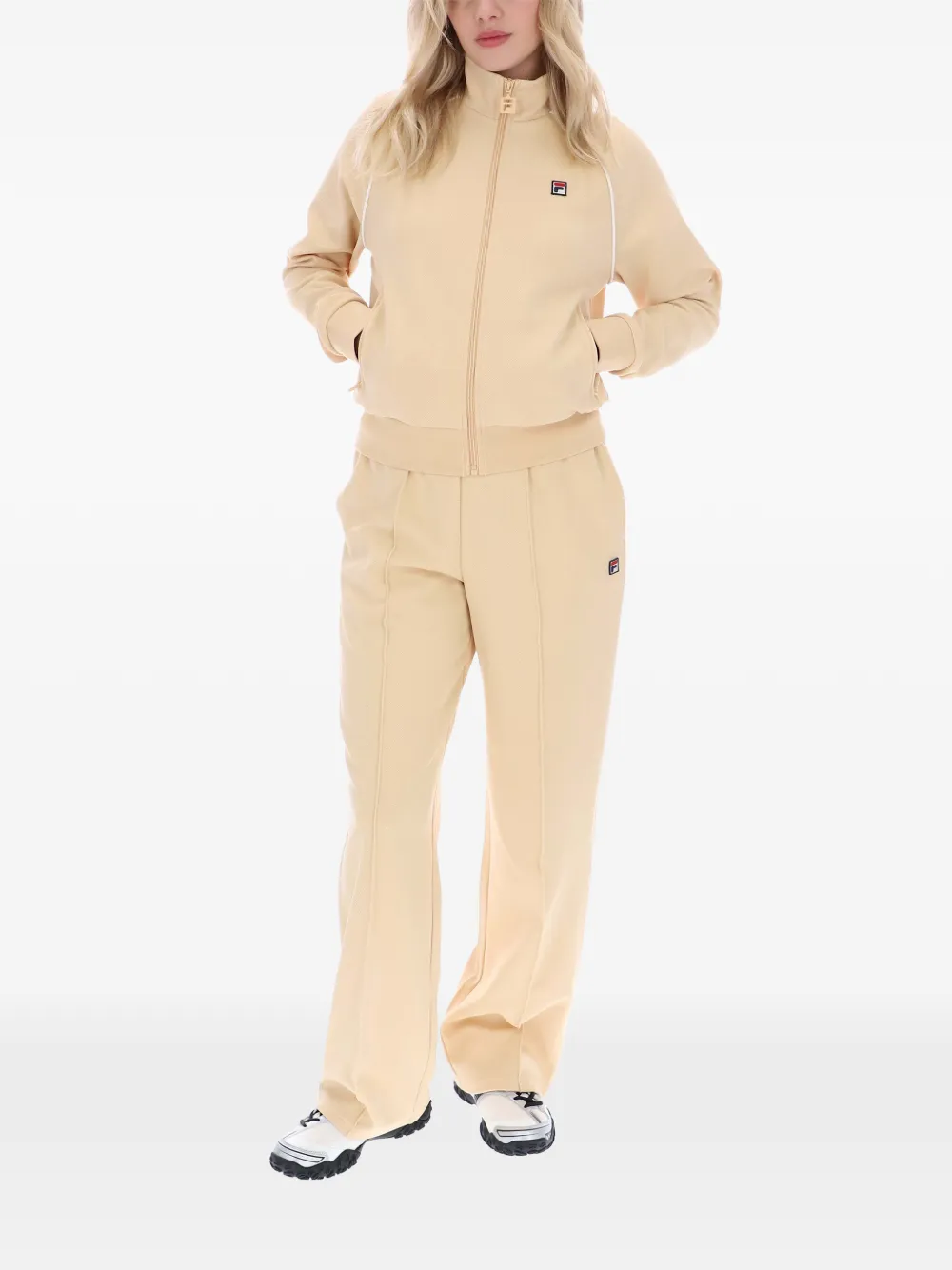 Fila Diano trainingstop met touw afwerking Beige