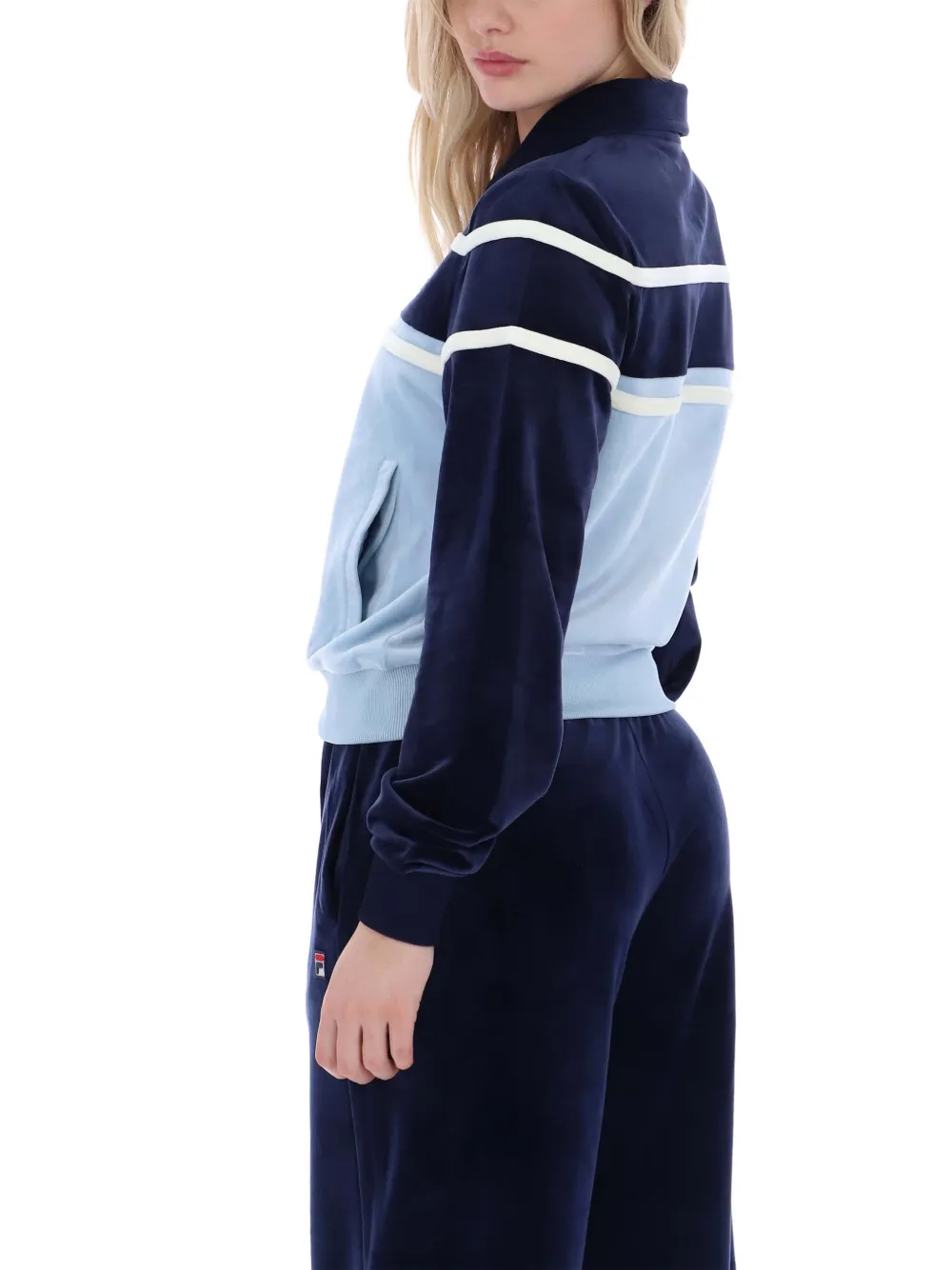 Fila Giovana sweater met uitgesneden details Blauw