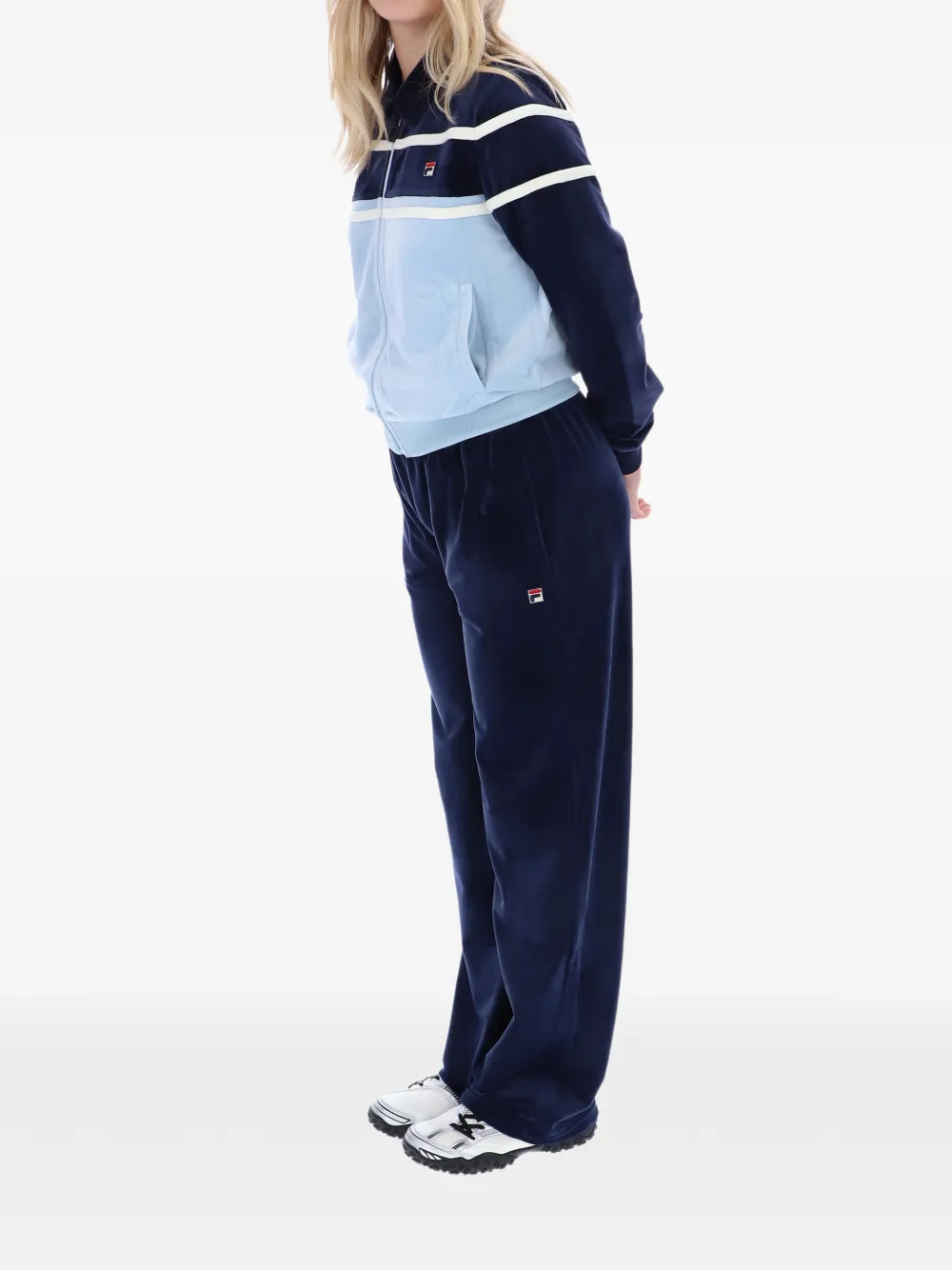 Fila Giovana sweater met uitgesneden details Blauw