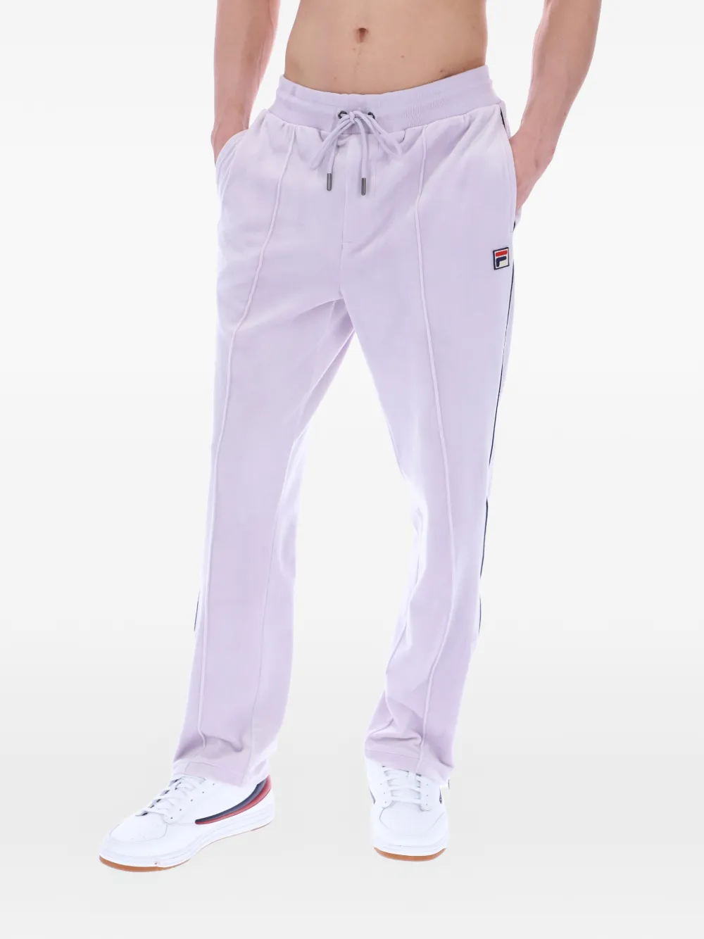 Fila Fio fluwelen trainingsbroek Paars