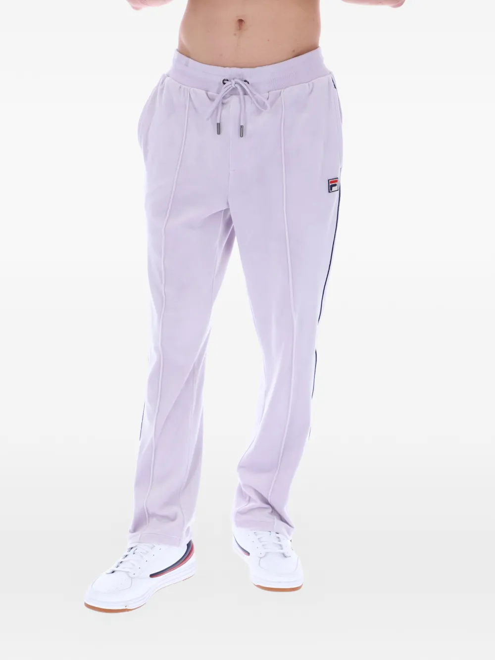 Fila Fio fluwelen trainingsbroek Paars