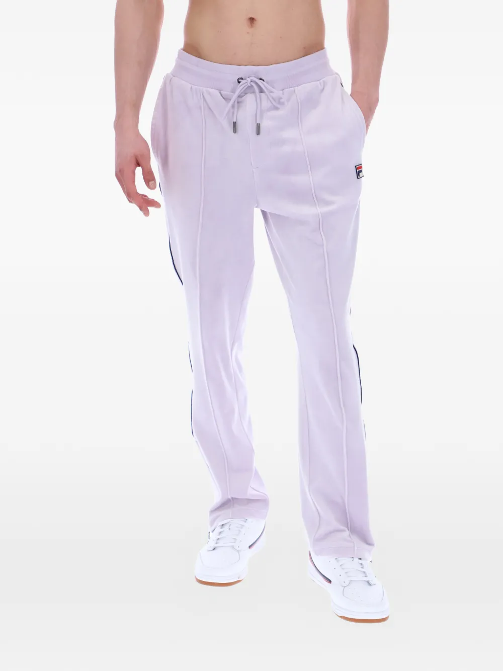 Fila Fio fluwelen trainingsbroek Paars