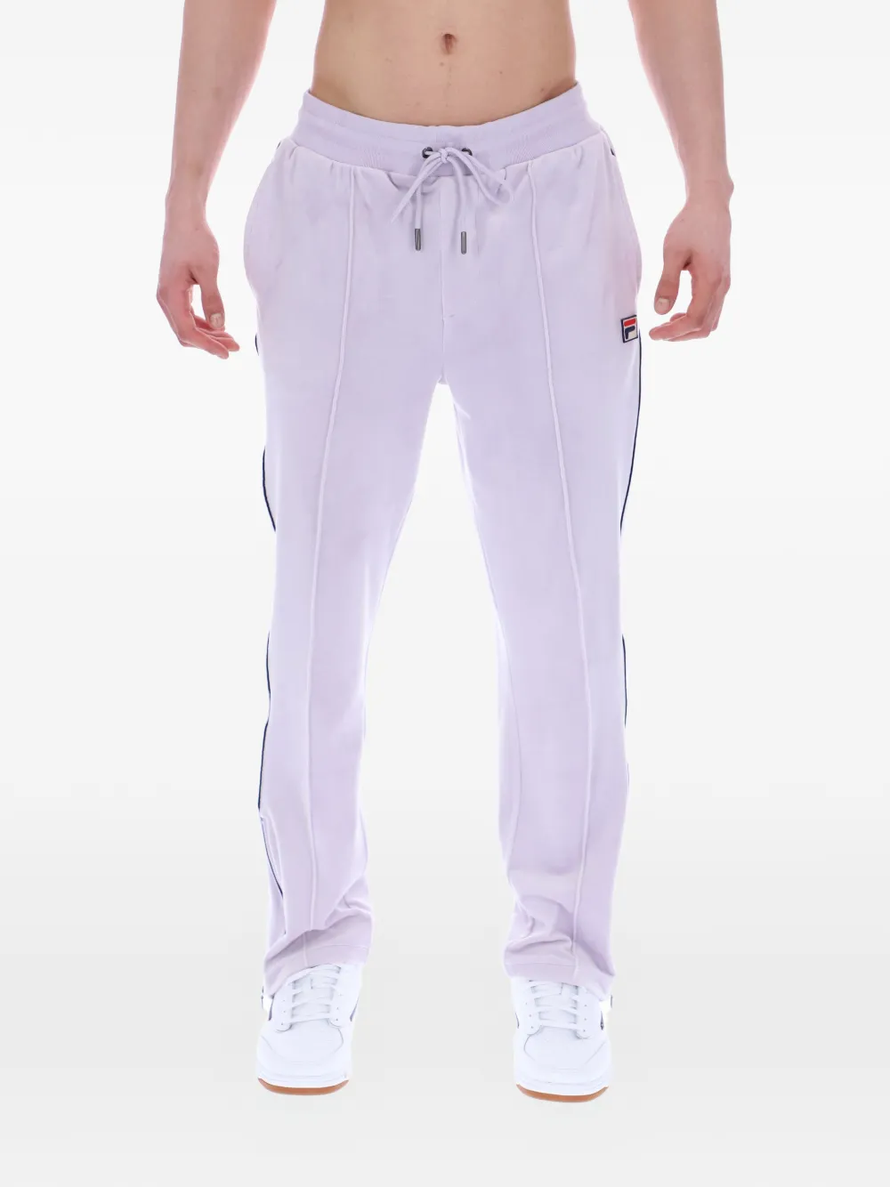 Fila Fio fluwelen trainingsbroek Paars