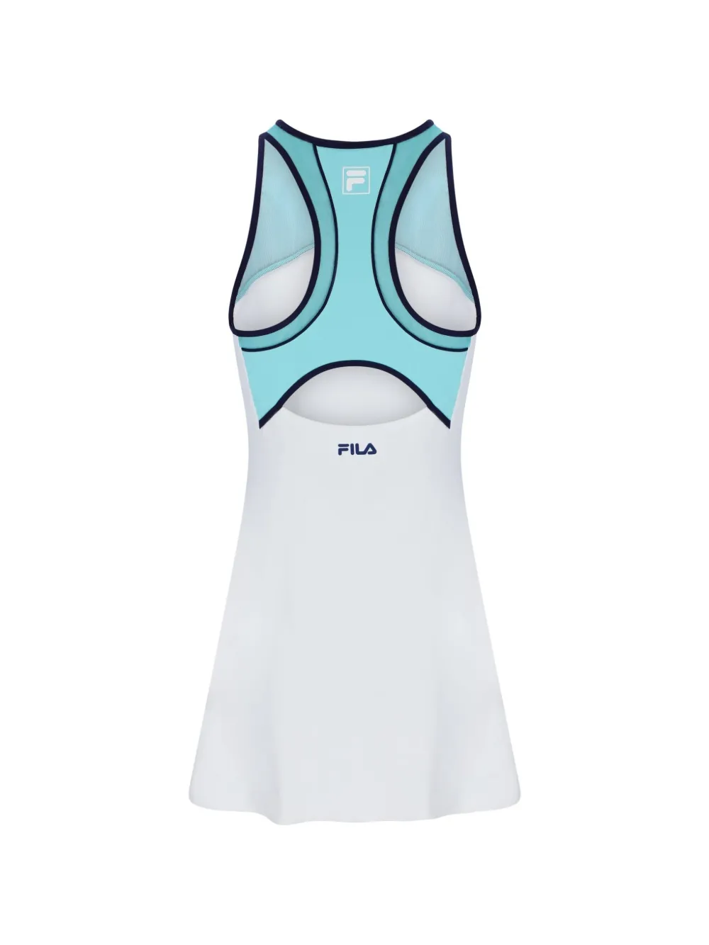 Fila Jersey mini-jurk Wit