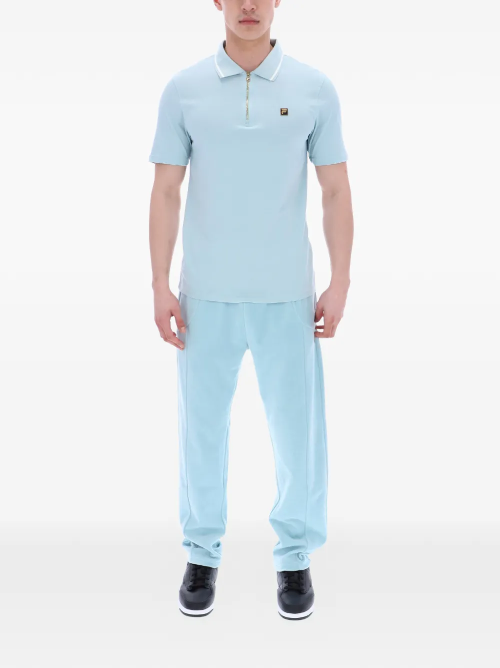 Fila Lemar poloshirt met ritssluiting Blauw
