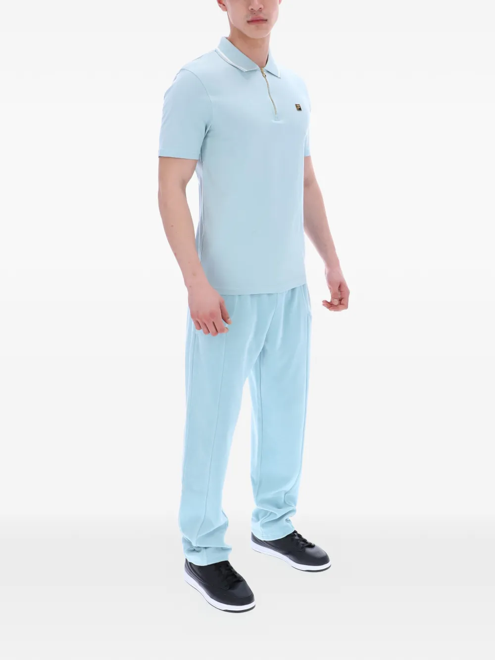 Fila Lemar poloshirt met ritssluiting Blauw