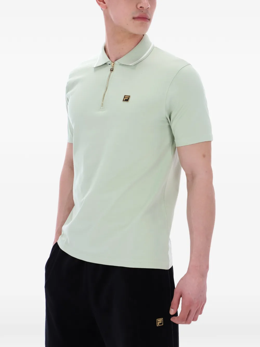 Fila Lemar poloshirt met ritssluiting Groen