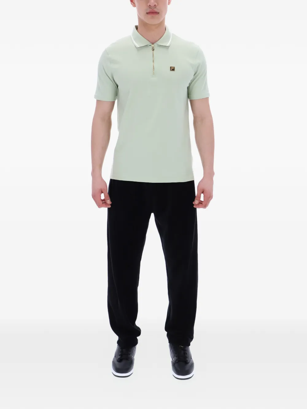 Fila Lemar poloshirt met ritssluiting Groen