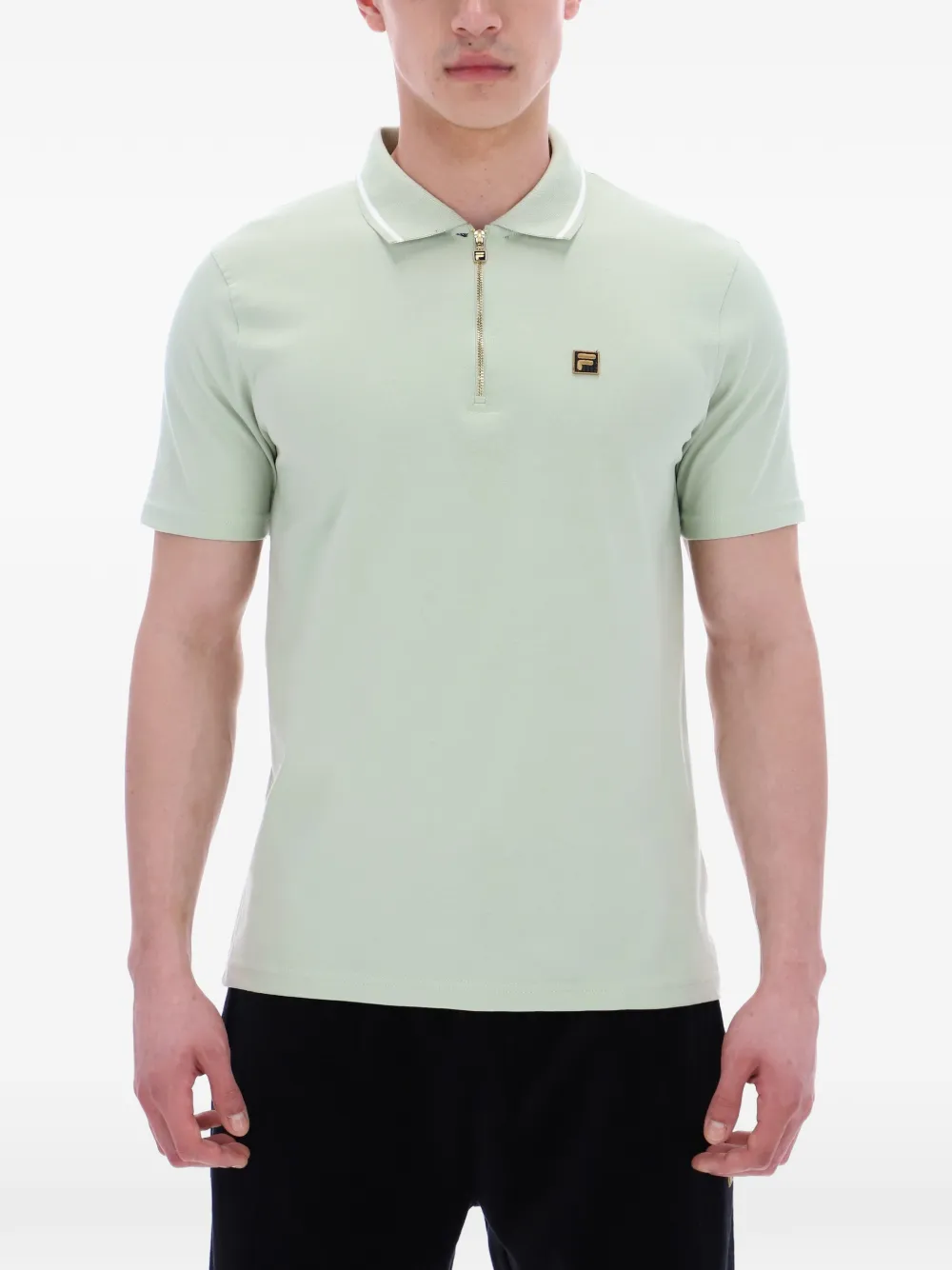 Fila Lemar poloshirt met ritssluiting Groen