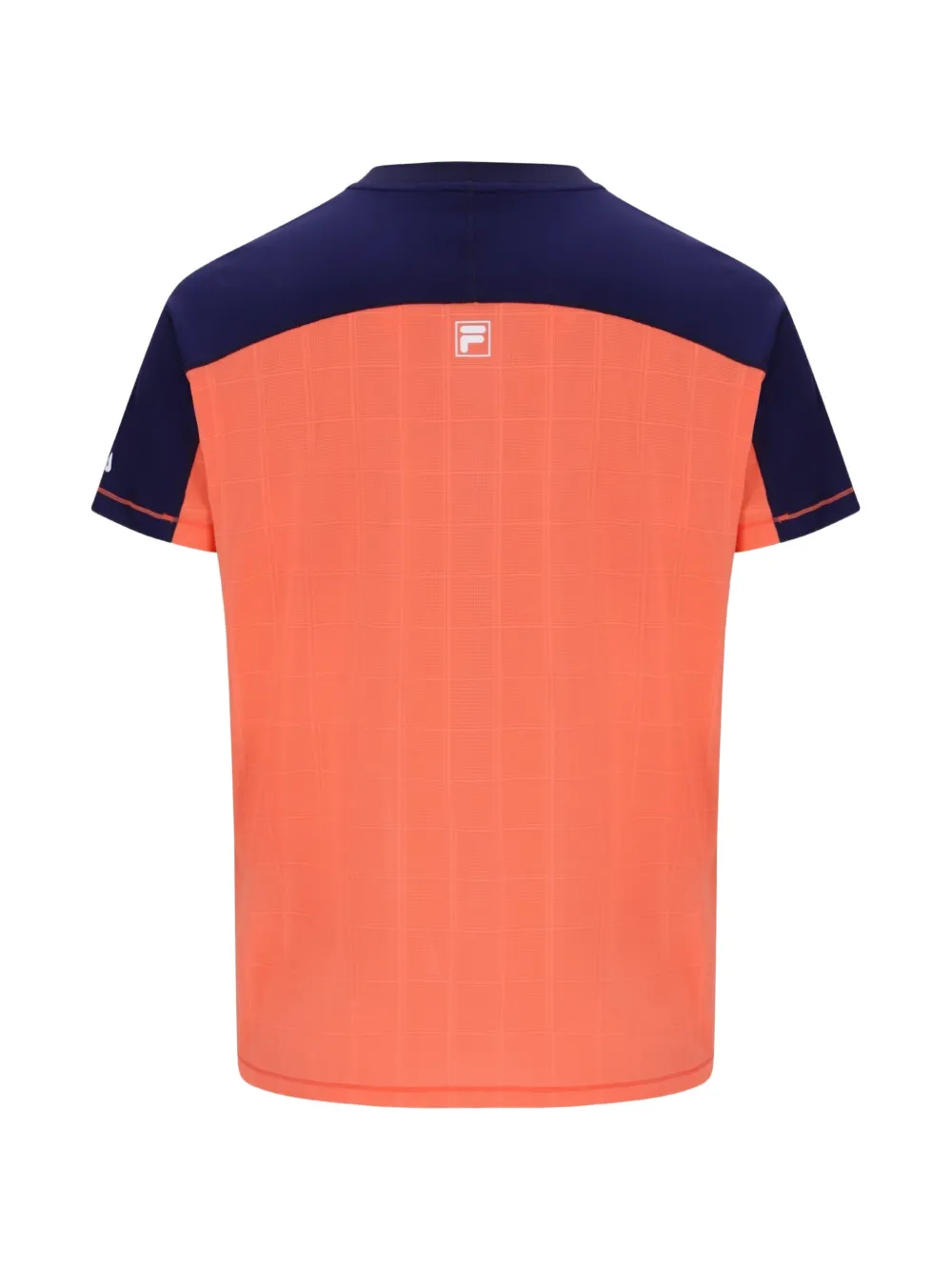 Fila T-shirt met contrasterend vlak Oranje