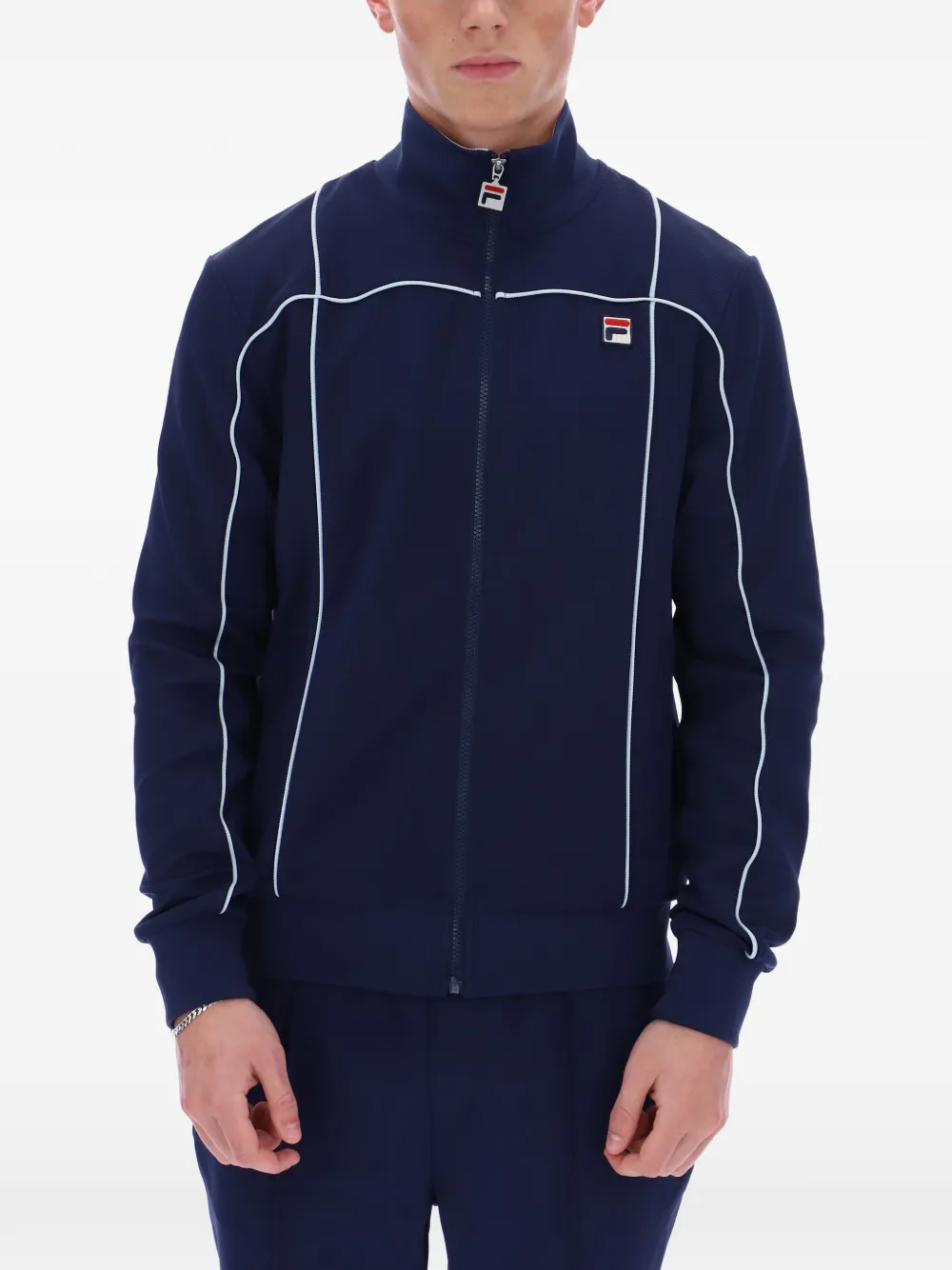 Fila Armando trainingsjack met contrasterende afwerking Blauw