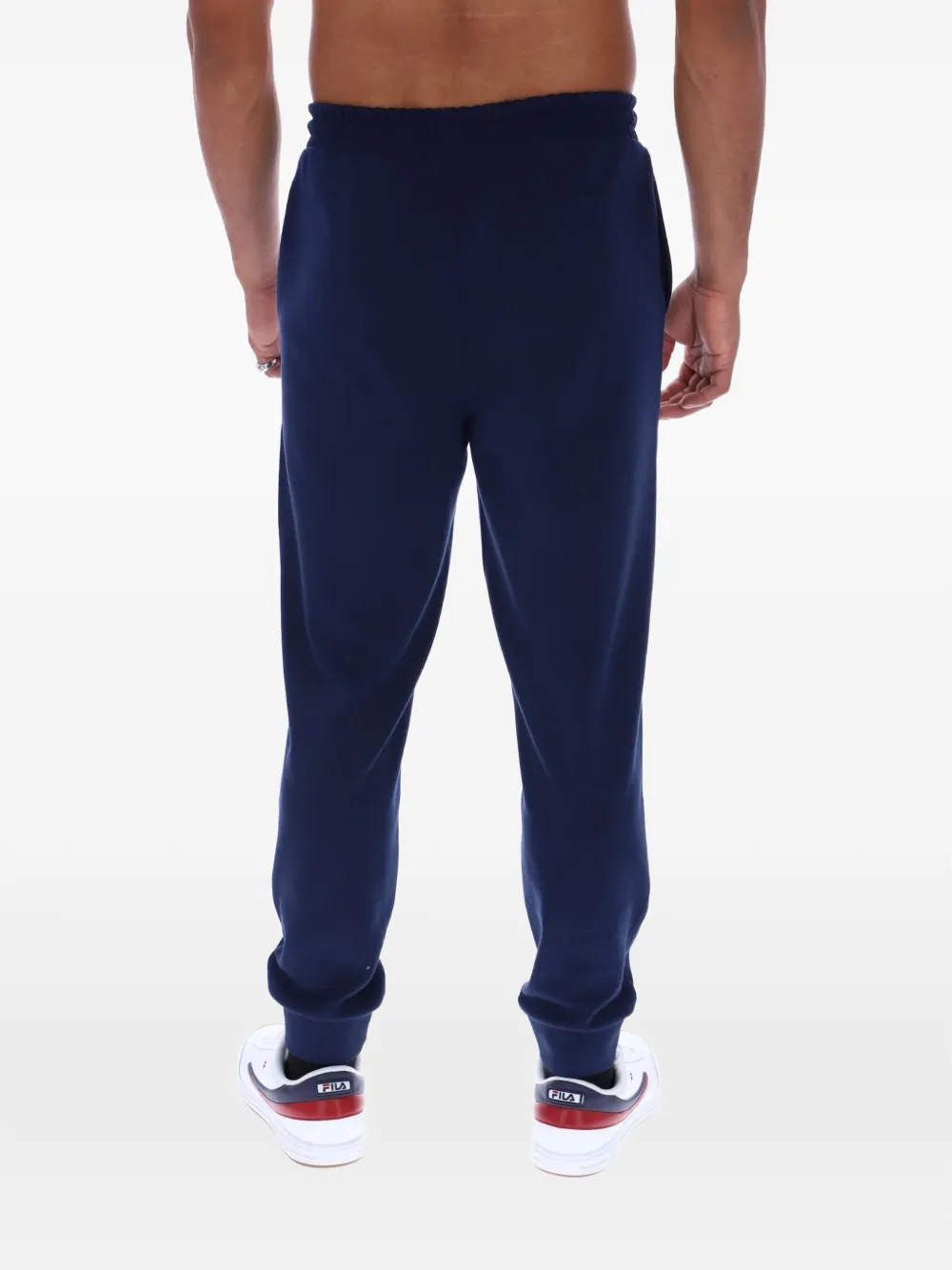 Fila Giulio trainingsbroek met logopatch Blauw
